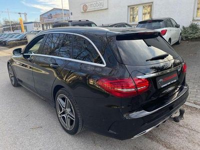 Usata Mercedes C220 AMG line 194 CV (142 kW) 2019 Nero Berlina