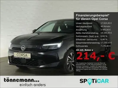 Neu Opel Corsa Edition 110 PS (80 kW) 2025 Diamant schwarz Kleinwagen