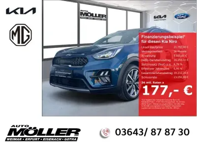 Używany Kia Niro Spirit 105 KM (77 kW) 2021 Niebieski SUV