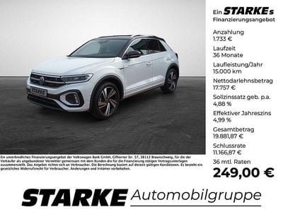 Usado VW T-Roc R-line 110 HP (80 kW) 2022 Branco SUV