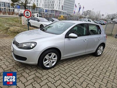 Gebraucht VW Golf VI Comfortline 105 PS (77 kW) 2010 Silber Kleinwagen