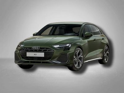 Neu Audi A3 S-Line 150 PS (110 kW) 2026 Distriktgrün metallic Limousine