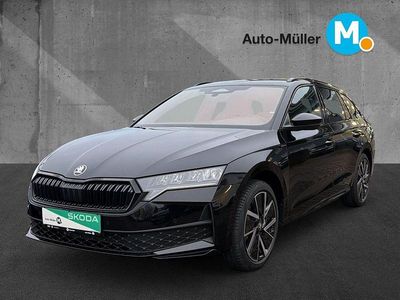 Neu Skoda Octavia SportLine 150 PS (110 kW) 2025 Schwarz Kombi