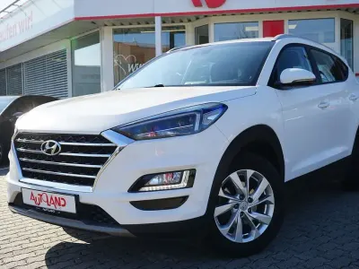 Gebraucht Hyundai Tucson 136 PS (100 kW) 2019 Polarwhite SUV