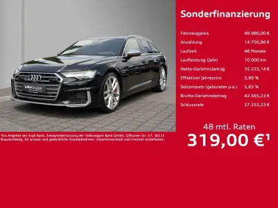 Gebraucht Audi S6 Sport 344 PS (253 kW) 2022 Mythosschwarz metallic Kombi