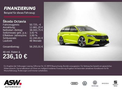Mambagrün Neu 2025 Skoda Octavia RS Kombi | 50.725 € (Teuer)
