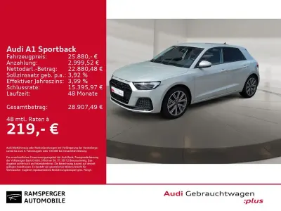 Gebraucht Audi A1 Sportback Advanced Plus 116 PS (85 kW) 2025 Tausilber metallic Kleinwagen