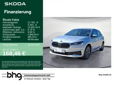 Gebraucht Skoda Fabia Tour 95 PS (69 kW) 2022 Silber Kleinwagen