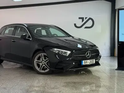 Gebraucht Mercedes A180 Advanced Plus 136 PS (100 kW) 2024 Nachtschwarz  unilack Limousine
