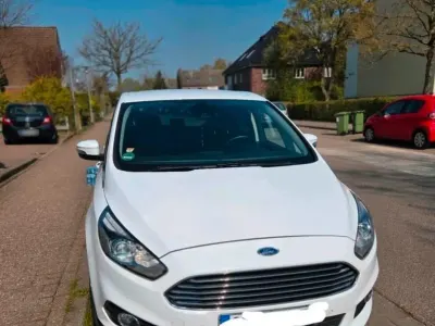 Gebraucht Ford S-MAX S 180 PS (132 kW) 2018 Weiß Van / Kleinbus