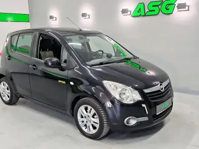 Brugt Opel Agila Edition 94 HK (69 kW) 2011 Sort Hatchback