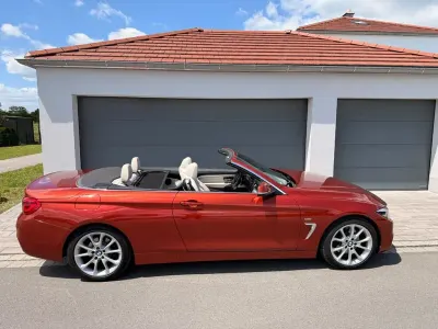 Gebraucht BMW 430 Cabriolet Luxury Line 252 PS (185 kW) 2017 Orange Cabrio