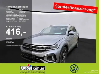 Gebraucht VW T-Roc R-line 150 PS (110 kW) 2022 Silber SUV