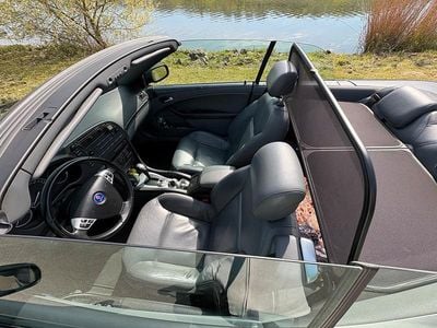 Usata Saab 9-3 Cabriolet Vector 150 CV (110 kW) 2005 Nero Cabrio