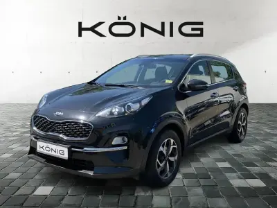 Gebraucht Kia Sportage Vision 177 PS (130 kW) 2021 Schwarz SUV