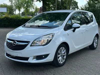 Gebraucht Opel Meriva Active 110 PS (80 kW) 2017 Weiß Van / Kleinbus