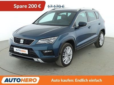 Gebraucht Seat Ateca XCELLENCE 150 PS (110 kW) 2018 Blau SUV