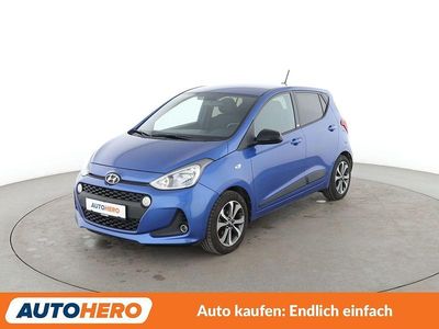 Blau Gebraucht 2018 Hyundai i10 Passion Plus Kleinwagen | 9.490 € (Fairer Preis)