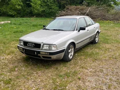 Käytetty Audi 80 116 HP (85 kW) 1994 Hopea Sedan