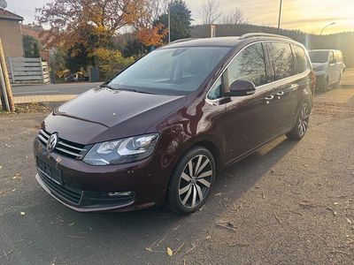 Rot Gebraucht 2016 VW Sharan Allstar Van / Kleinbus | 16.300 € (Fairer Preis)