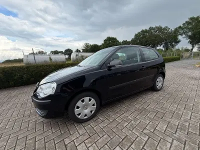 Gebraucht VW Polo Trendline 60 PS (44 kW) 2009 Schwarz Kleinwagen