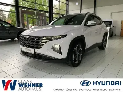 Używany Hyundai Tucson Prime 180 KM (132 kW) 2021 Biały SUV