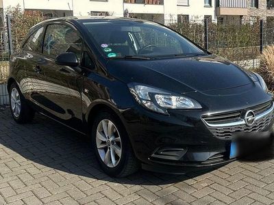 Gebraucht Opel Corsa Edition 90 PS (66 kW) 2016 Schwarz Kleinwagen