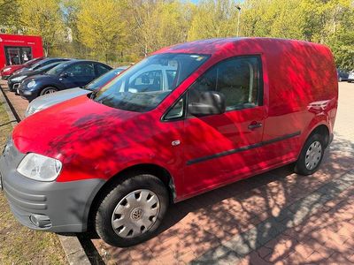 Second-hand VW Caddy 90 CP (66 kW) 2008 Roșu Monovolum