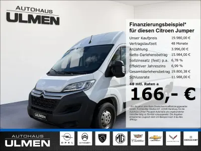 Gebraucht Citroën Jumper 140 PS (102 kW) 2023 Weiss Van / Kleinbus