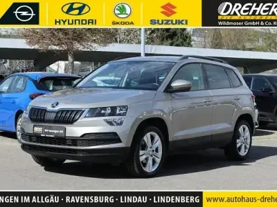 Gebraucht Skoda Karoq Style 150 PS (110 kW) 2018 Cappuccinobeige metallic SUV