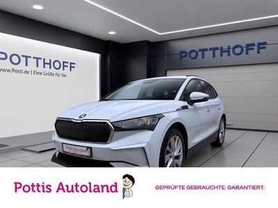 Weiss Gebraucht 2021 Skoda Enyaq iV Loft SUV | 23.777 € (Fairer Preis)
