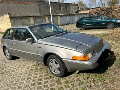 Gebraucht Volvo 480 102 PS (75 kW) 1993 Silber Coupé