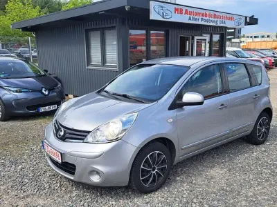 Gebraucht Nissan Note Acenta 88 PS (64 kW) 2011 Silber Kleinwagen