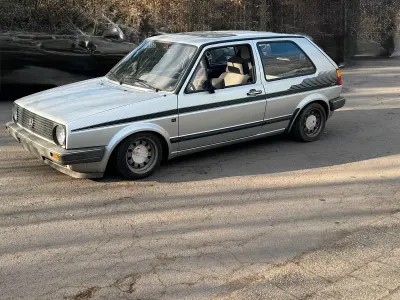 Brugt VW Golf II 55 HK (40 kW) 1987 Sølv Hatchback