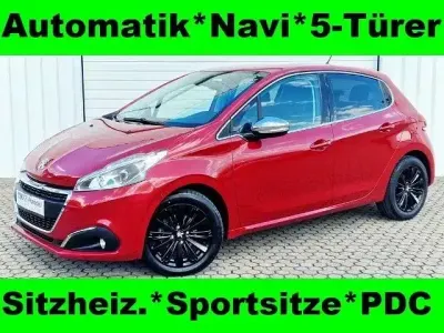 Gebraucht Peugeot 208 Allure 110 PS (80 kW) 2015 Rot Kleinwagen