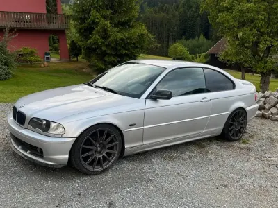 Brugt BMW 318 143 HK (105 kW) 2002 Sølv Coupe