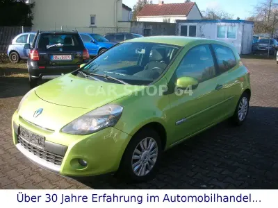 Gebraucht Renault Clio Dynamique 75 PS (55 kW) 2009 Apfelgrün Kleinwagen