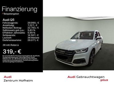 Używany Audi Q5 S-Line 252 KM (185 kW) 2020 Biały SUV