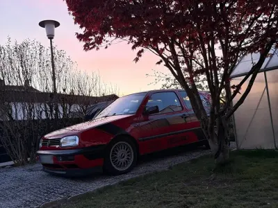 Gebraucht VW Golf III 75 PS (55 kW) 1995 Rot Kleinwagen