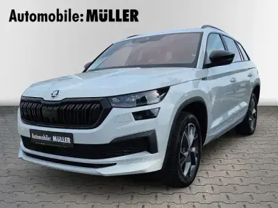 Gebraucht Skoda Kodiaq SportLine 190 PS (139 kW) 2024 Moonweiss metallic SUV
