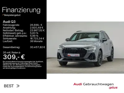 Gebraucht Audi Q3 S-Line 150 PS (110 kW) 2022 Individuallackierungen audi exclusive SUV