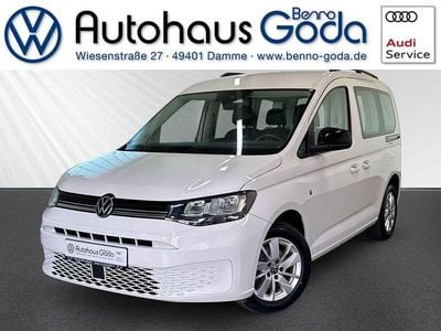 Gebraucht VW Caddy Life 102 PS (75 kW) 2021 Weiß Van / Kleinbus