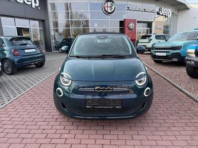 Gebraucht Fiat 500e Icon 86 kW (118 PS) 2022 Ozean grün Cabrio