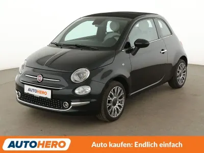 Używany Fiat 500C Star 69 KM (50 kW) 2020 Czarny Kabriolet