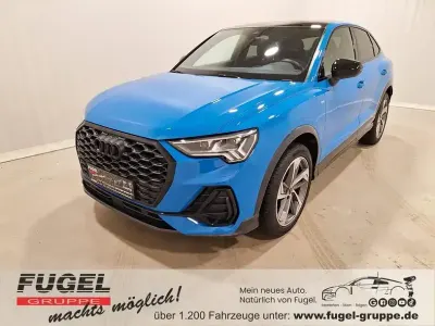 Używany Audi Q3 Sportback S-Line 150 KM (110 kW) 2021 Niebieski SUV