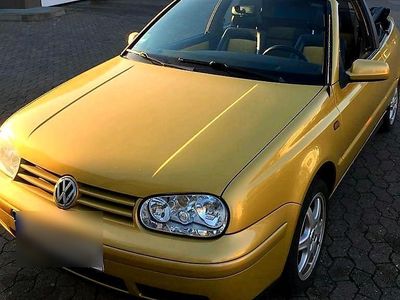 Gebraucht VW Golf Cabriolet Conceptline 110 PS (80 kW) 1998 Gold Cabrio