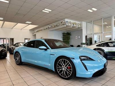 Gebraucht Porsche Taycan 4S Performance Package 419 kW (571 PS) 2021 Blau Limousine