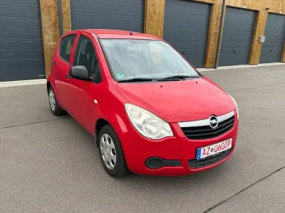 Gebraucht Opel Agila Edition 68 PS (50 kW) 2010 Rot Kleinwagen