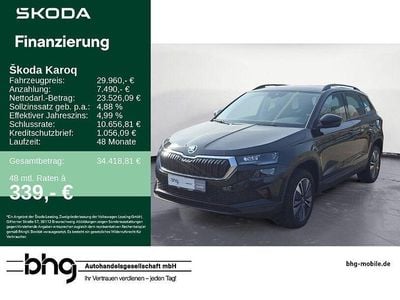 Second-hand Skoda Karoq Tour 150 CP (110 kW) 2025 Negru SUV