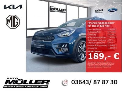 Gebraucht Kia Niro Spirit 105 PS (77 kW) 2021 C3u) deep cerulean m (blau SUV